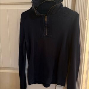 Ralph Lauren  Dark Blue Zip-Up Sweater